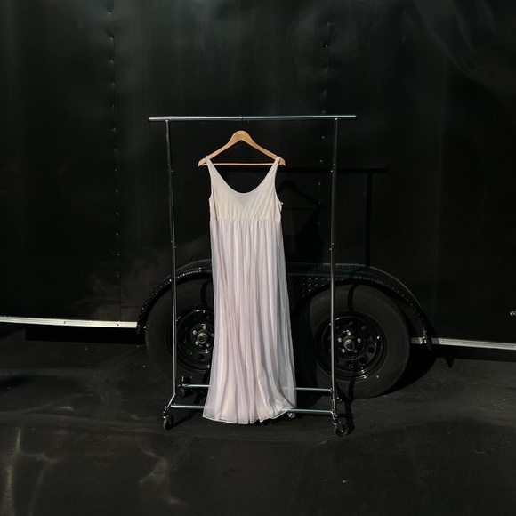 VINTAGE 1960-1970 ST. MICHAEL FLOARL EMBROIDERED WHITE SLIP DRESS NIGHTGOWN - Picture 3 of 4